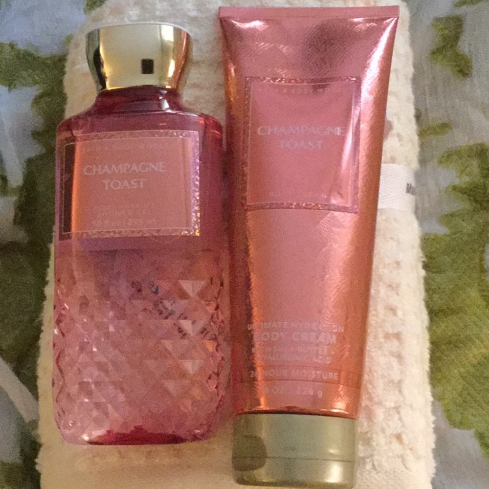 Bath&Body Works Champagne Toast Bundle NWT